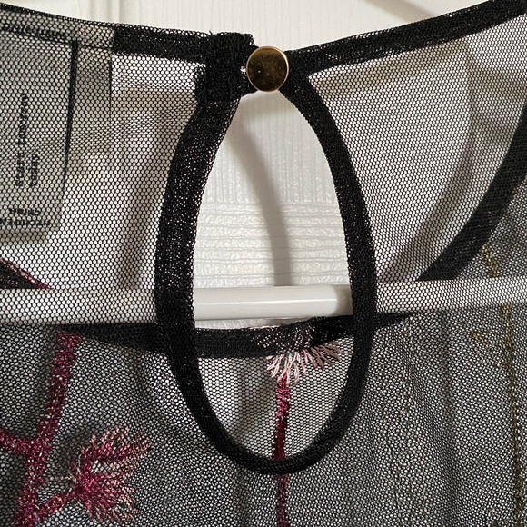 A New Day sheer black top - Picture 6 of 7